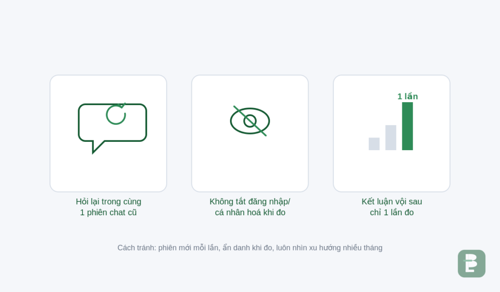 Ba sai lầm thường gặp khi tự kiểm tra website có được AI trích dẫn
